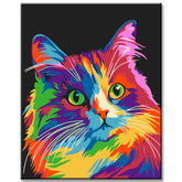 Paint by Numbers Cat Portrait Animals Animal Art